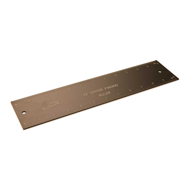Center Rule/Bevel Gauge - 12"
